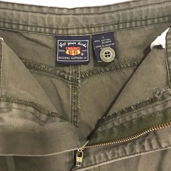 Vintage high waist cargo shorts - Picture 3 of 6